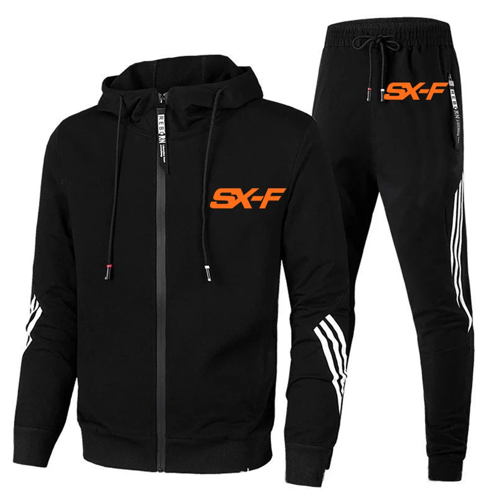 

FOR 450 350 250 SX-F 250 150 125 85 65 50 SX Motorcycle 2023 new men's casual sportswear sportswear hooded printe top trousers