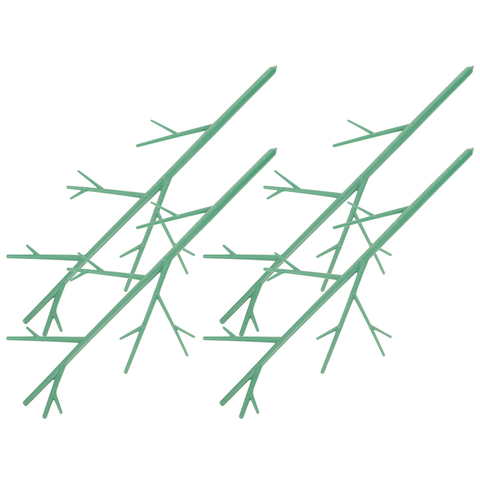 

4 Pcs Support Climbing Trellis Flower Decor Rod Supports Vine Potted Plastic