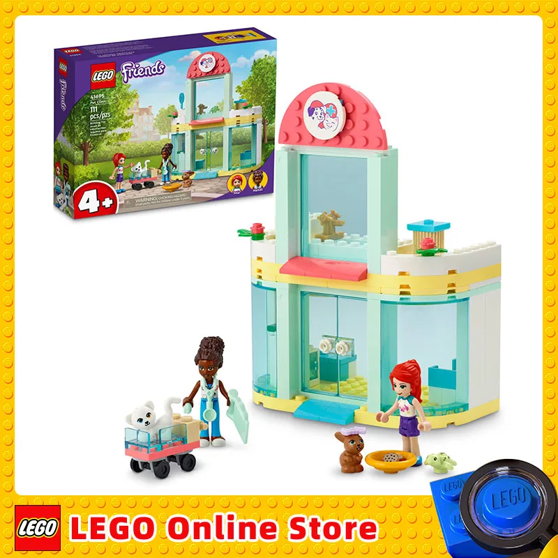 

LEGO & Friends Pet Clinic Children Building Blocks Toys Gift 41695