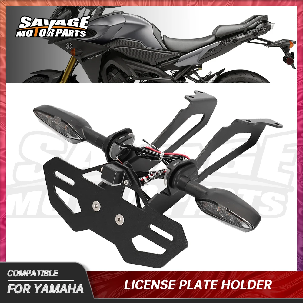Кронштейн номерного знака MT09 FJ09 для YAMAHA Tracer 900 9 GT 2021 2022 MT FJ 09 |