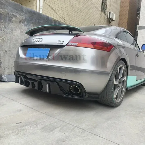 Задний диффузор автомобиля, бампер, спойлер, сплиттер для Audi TT 3.2L 2010г