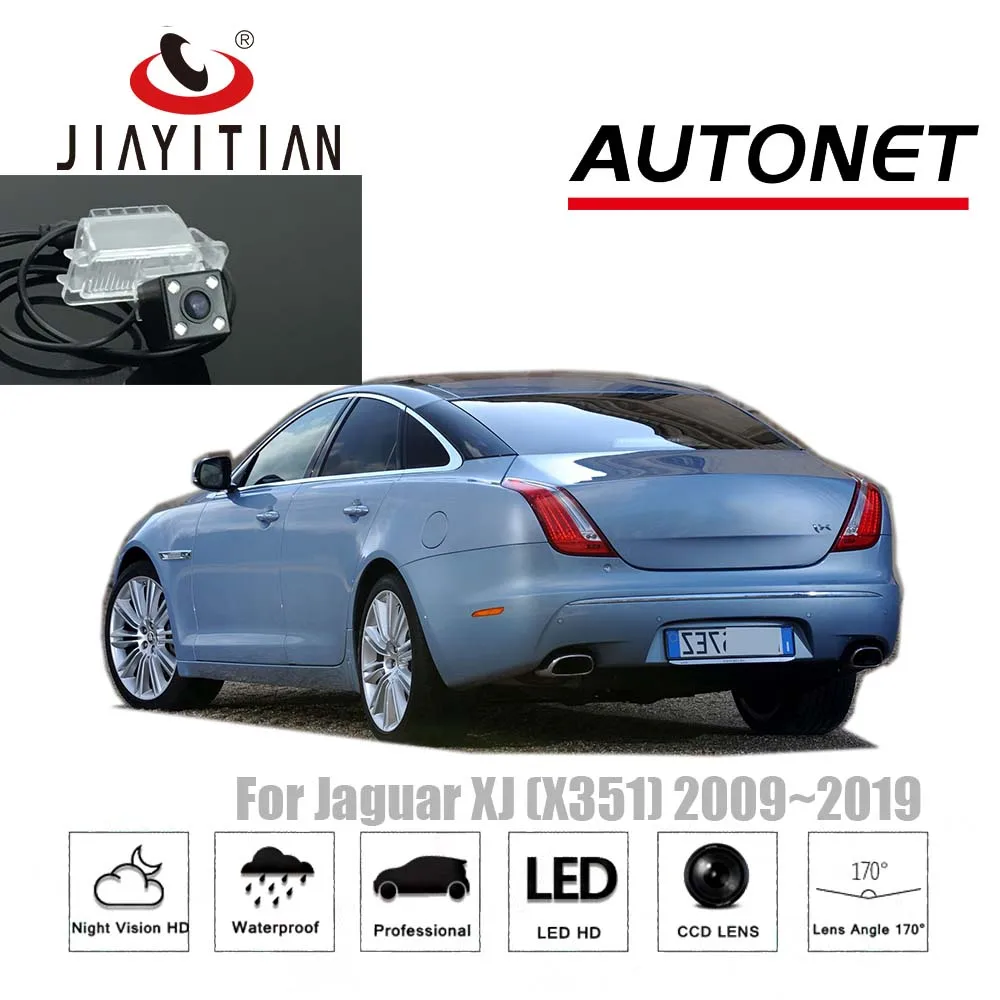 

JIAYITIAN Rear View Camera For Jaguar XJ X351 2009~2017 4LEDS HD CCD/Night Vision/Reverse Camera/Backup Parking Camera