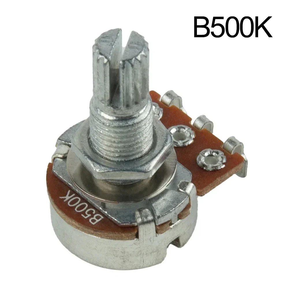 wysokiej jakości potencjometr gitarowy części/zestawy gitarowe 250K lub 500K omów metalowe 18mm wał garnków A500K głośność gitary Tone