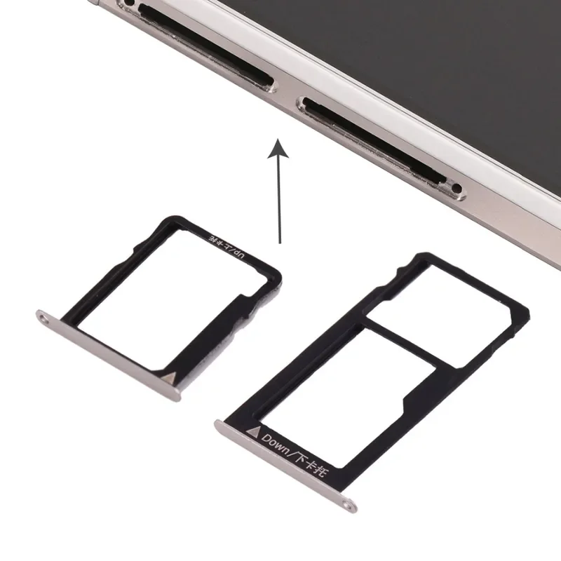 Новинка для Huawei Honor 5X/GR5 лоток микро- SIM-карты nano Sim и карт micro SD