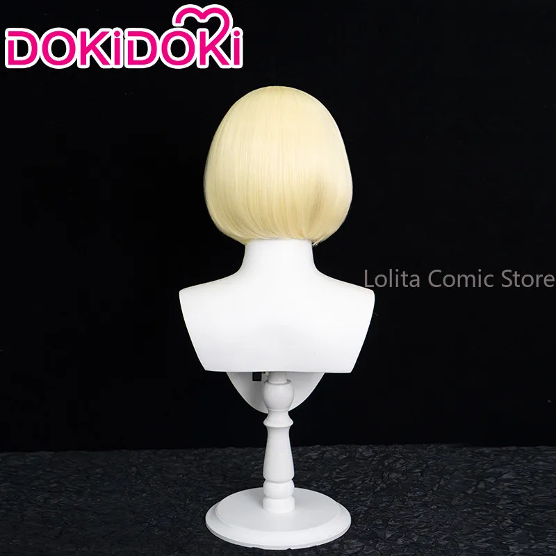 Фото Парик для косплея Anime Oogie Run: Kingdom Pure Vanilla Cookie, светло-золотистые волосы, реквизит для Comic Con, аксессуар для ролевых игр, подарок на Хэллоуин №4