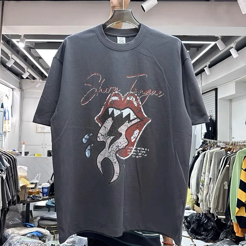 

Рубашка с принтом Rock'n' roll