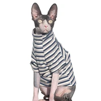 pet clothes sphinx hairless cat dog spring velvet warm stretch bottom coat clothes for cats puppy clothes