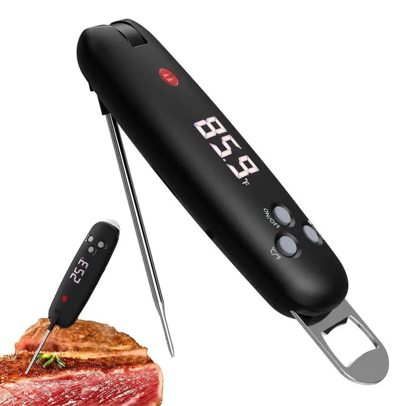 

Digital Meat Thermograph Digital Food Instant Read Thermograph For Cooking Digital Thermograph With Probe For Grilling Smoker