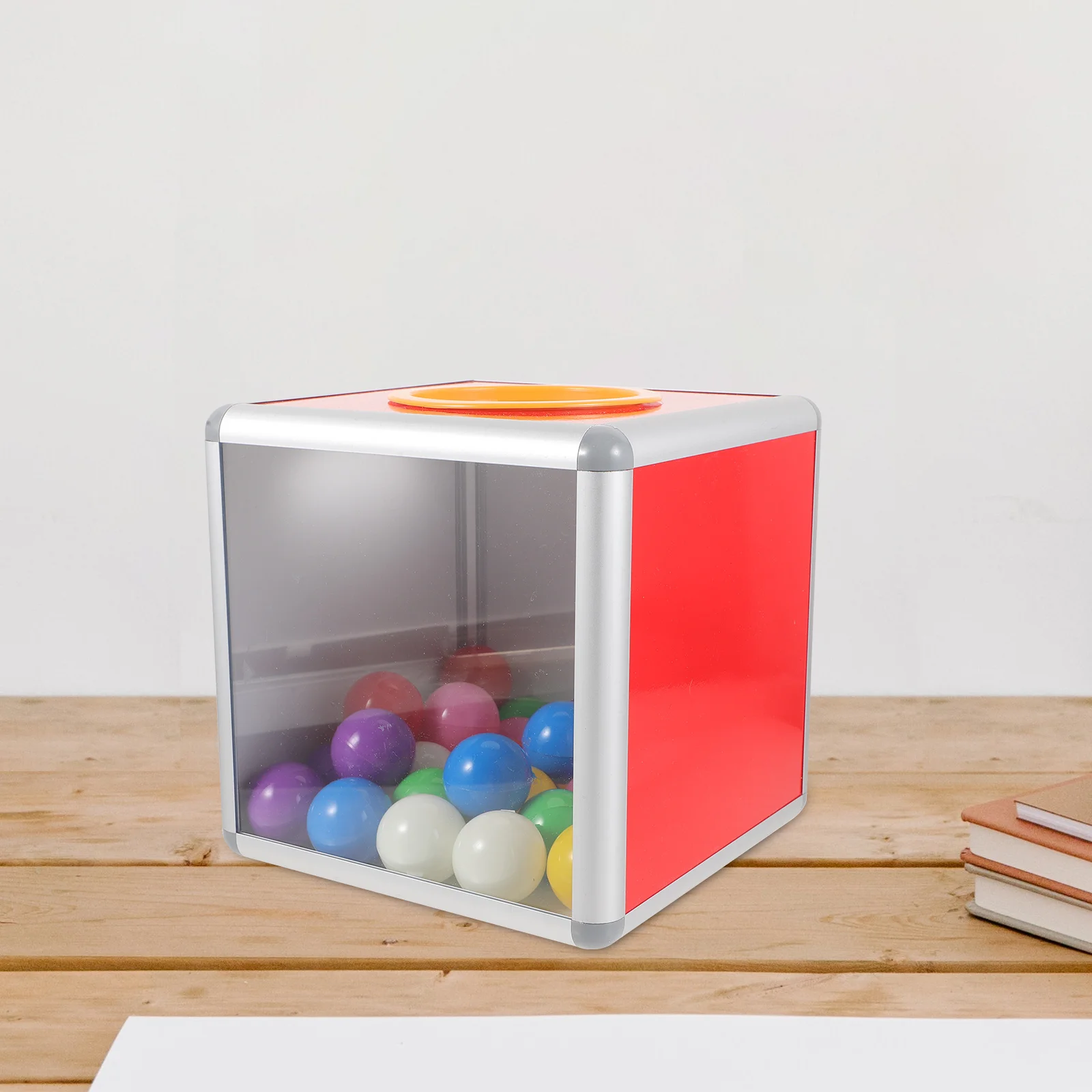 

Lottery Container Game Case Raffle Ticket Holder Donation Promotional Multi-function Storage Bin Accessory