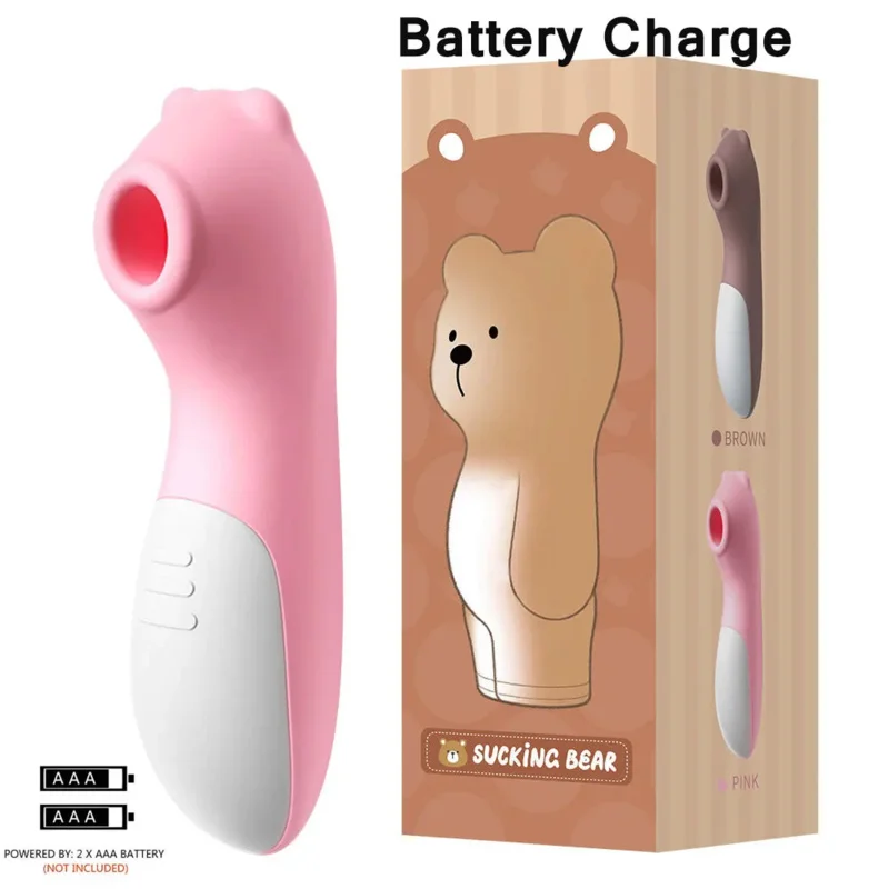 Мощный вибратор на присоске для клитора вибрирующий язык сосание сосков