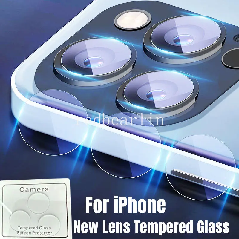200pcs Lens Tempered Glass For iPhone 14 Pro Max Camera Protector Glass For iPhone 11 12 13 Pro Max 14pro max Real Lens Glass