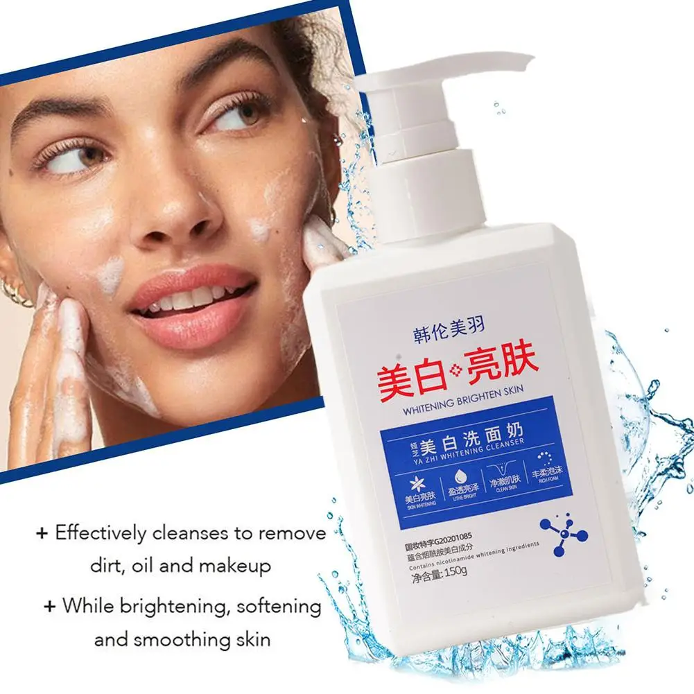 

Whitening Cleanser Brightening Facial Cleanser Refreshing Cleaning Skin Care Deep Niacinamide Facial Oil Cleanser Control 1 J8G5