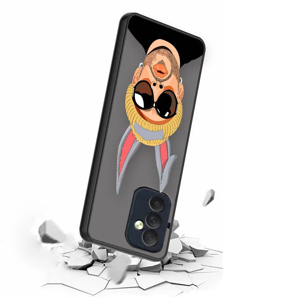 Yo Perreo Sola Bad Bunny Maluma Matte Case for Samsung Galaxy M62 M53 M52 M51 M33 M32 M31 M30S M23 M20 M10 J8 J7 J6 J5 J4 Case
