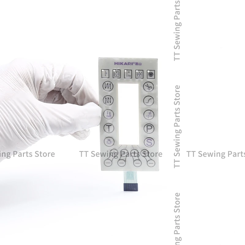 1 шт. новая наклейка на панель управления мембранная пленка кнопка переключения