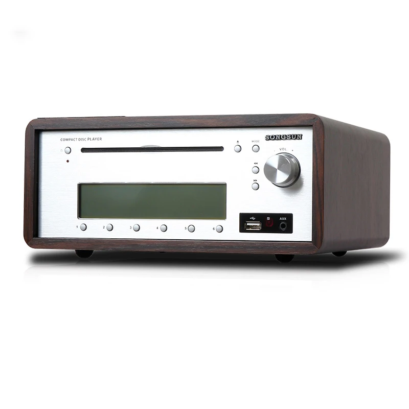 Home Hifi Lossless Audio Player Amplifier Integrated Professional Cd Player With Bluetooth/fm