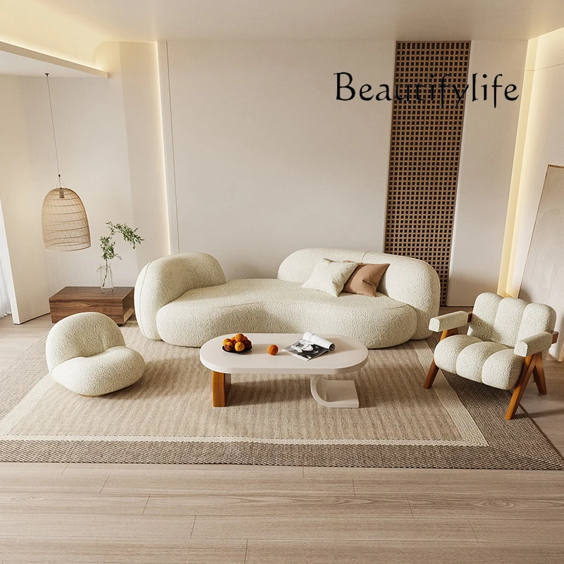 Wabi Sanfeng B &amp Изогнутый диван для салона красоты принимает индивидуальный