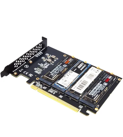 kebidumei PCI-E4.0 X16 карта расширения для NVMe SSD