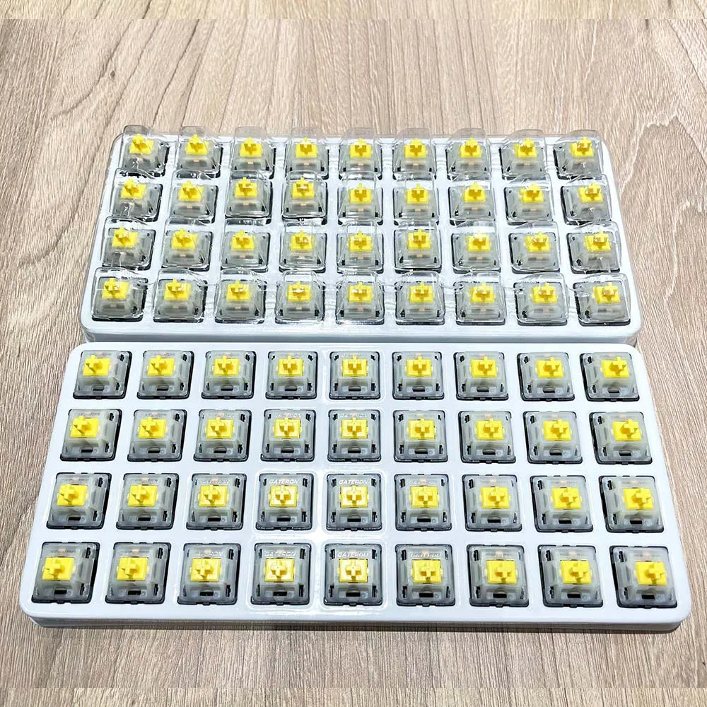Механическая клавиатура Gateron Switch KS-47 Series черный красный коричневый синий зеленый