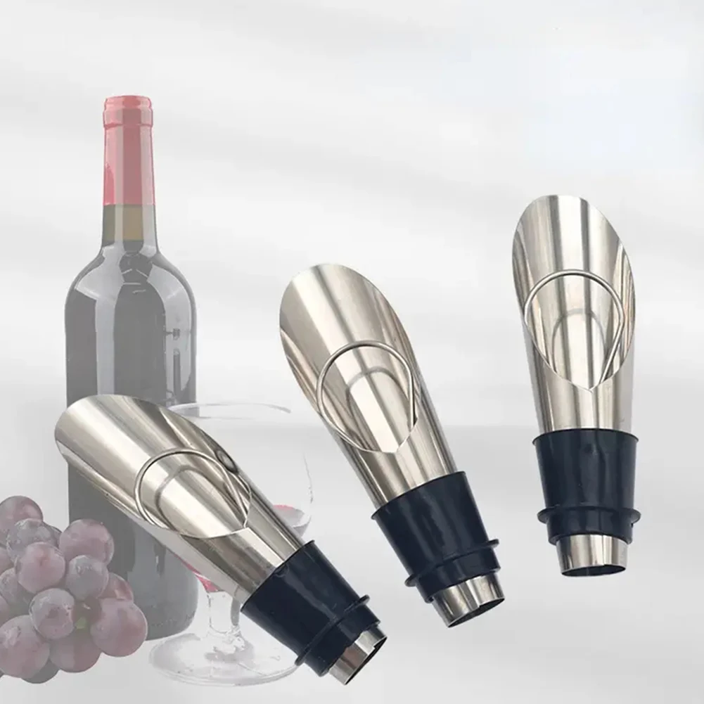 Прочная Антикоррозийная винная пробка 2 в 1 из нержавеющей стали для дома и кухни