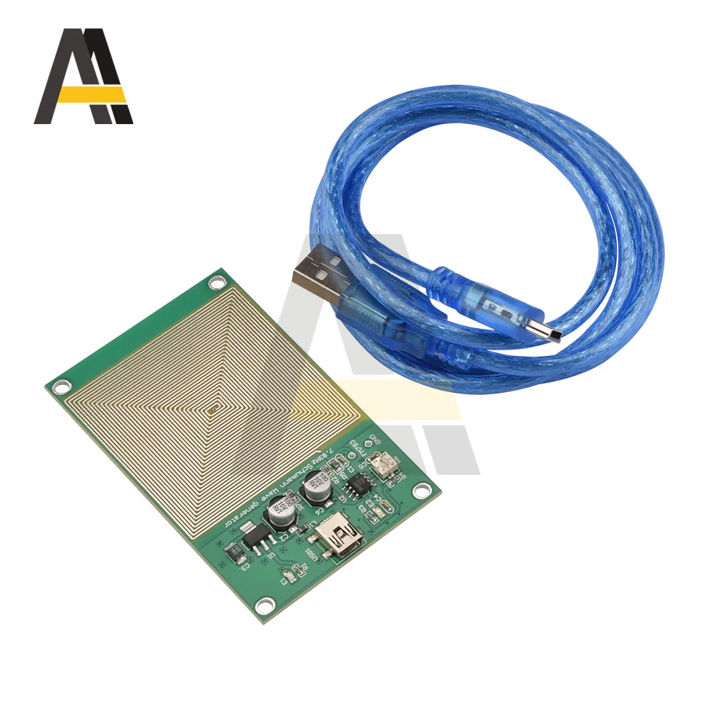 

FM783 Ultra-low Frequency Pulse Schumann Wave Generator Board with USB cable for Improve Sound Sleep