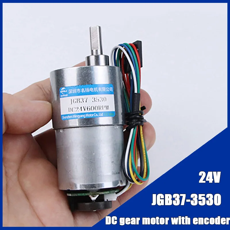 37 мм электродвигатель постоянного тока с датчиком холла, 24 В, стандартный низкоскоростной электродвигатель CW CCW с высоким крутящим моментом