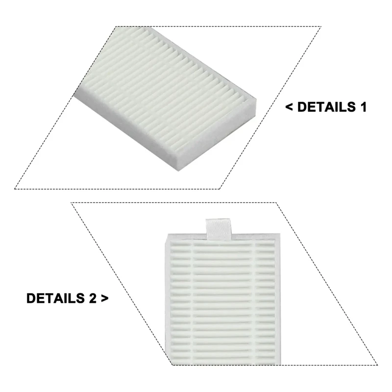 Для робота-пылесоса ROPVACNIC A1/S1 запасные части боковая щетка аксессуары для фильтра