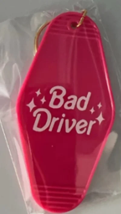 Hotpink брелок для ключей с изображением плохого водителя телевизионных шоу офиса