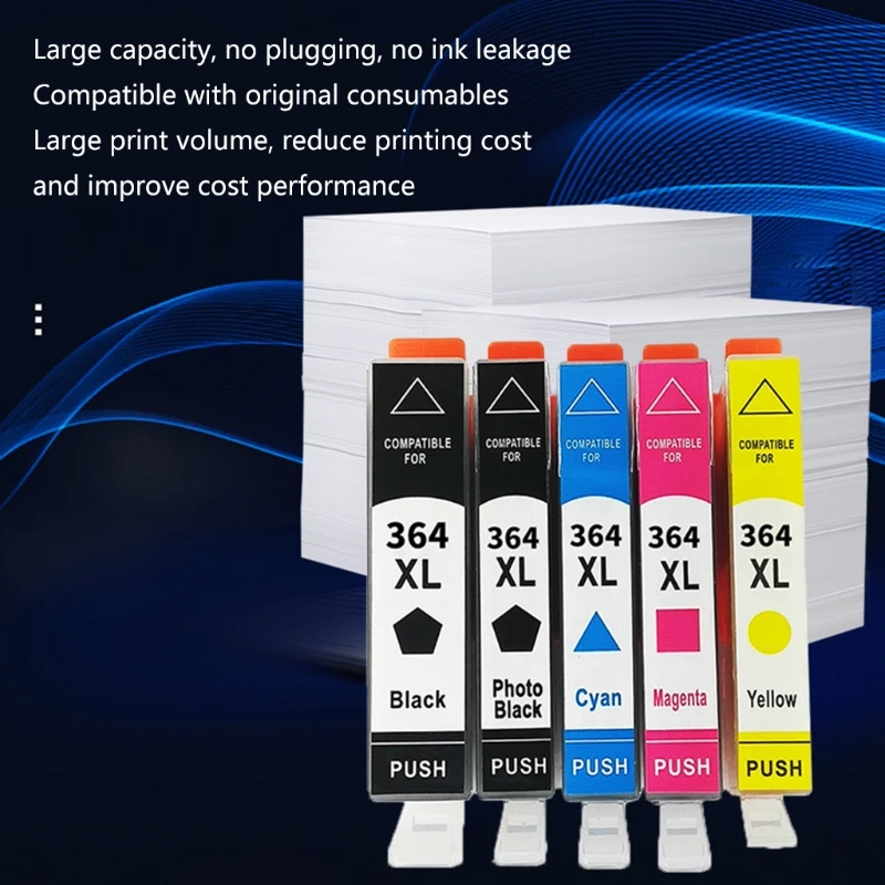 

Модернизированный картридж с чернилами для HP364xl C310 C410 B110 5520 6510 6520