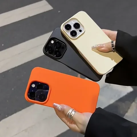 Модный мягкий силиконовый чехол для телефона Candy для iPhone 16, 11, 12, 13, 14, 15 Pro Max Plus, противоударный бампер, задняя крышка