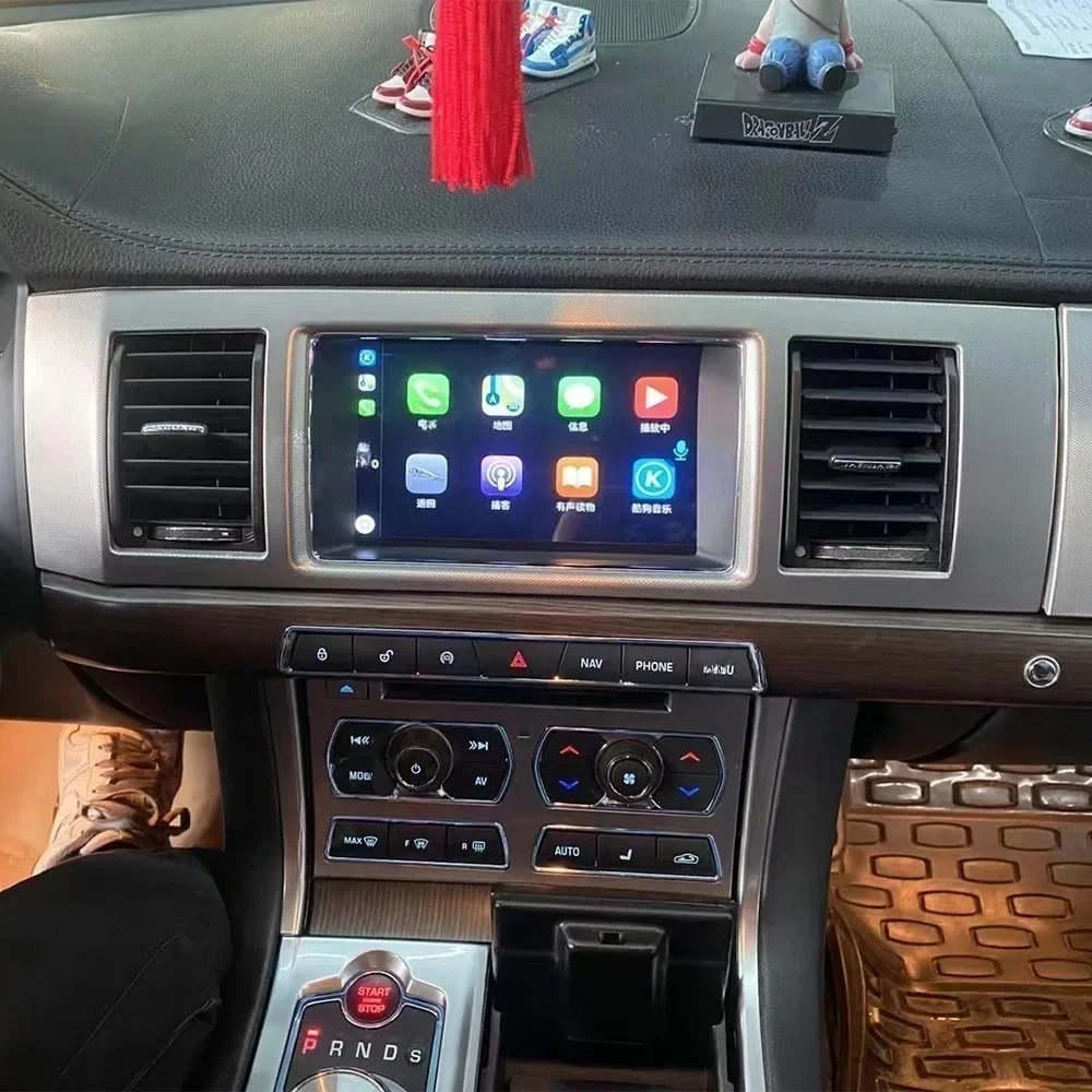 Carplay Android 13 8 + 256G IPS экран DSP для Jaguar XF X250 2007-2015 Автомобильный стерео мультимедийный