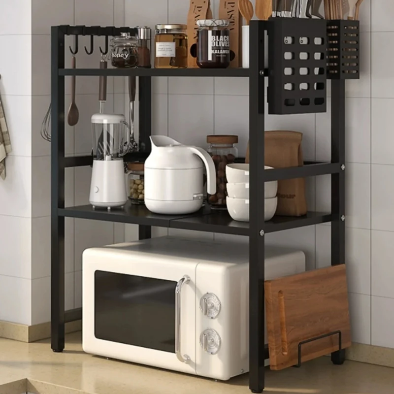 Регулируемая полка для хранения микроволновой печи многофункциональный