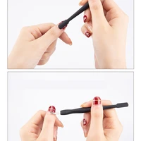 10pcsset fashion design nail cuticle pusher tweezer uv gel polish dead skin push remover nail file manicure art tool