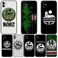 chechen coat of arms phone cases for iphone 13 pro max case 12 11 pro max 8 plus 7plus 6s xr x xs 6 mini se mobile cell