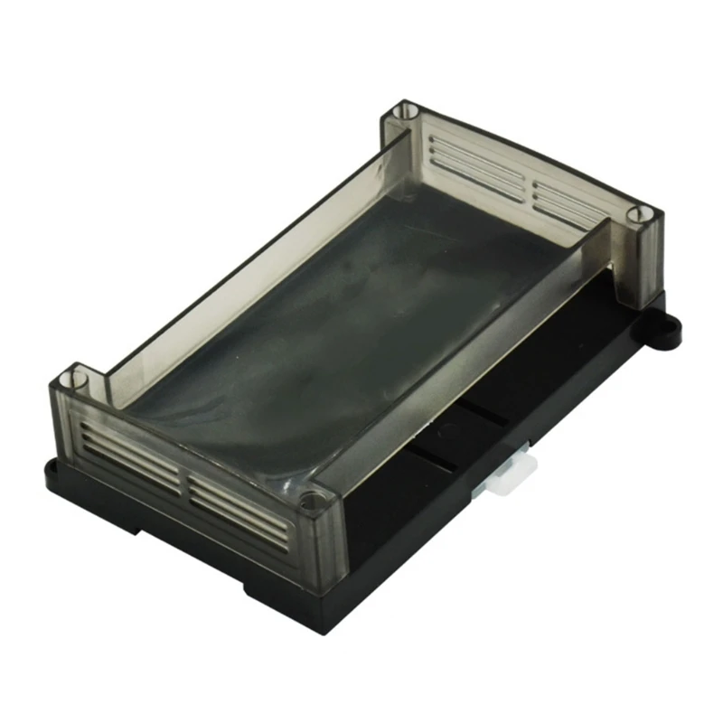 

Industrial Control Box Panel PLC Housing PCB Shells Transparent Plastic PLC 150x90x40 Box Module PLC Box