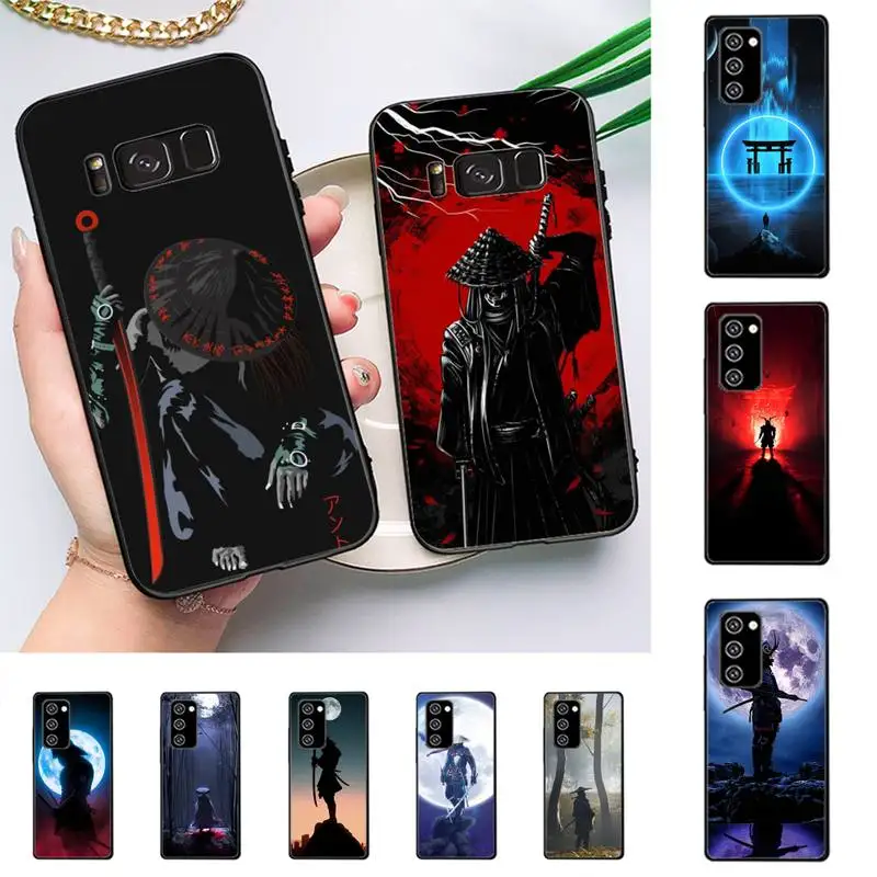 

Samurai Japan Ghost Art Phone Case for Samsung J 2 3 4 5 6 7 8 prime plus 2018 2017 2016 core