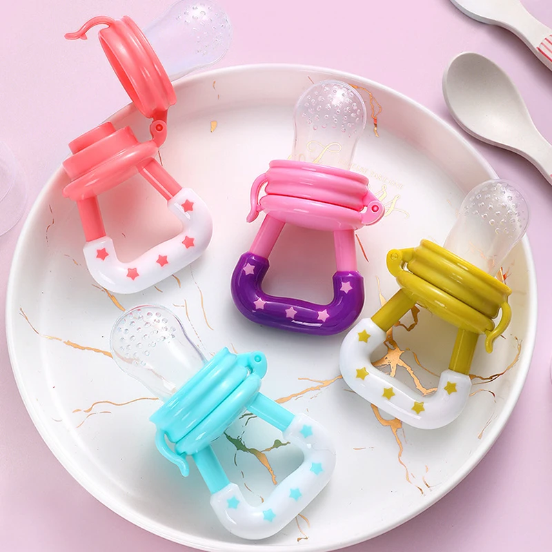 

Fresh Fruit Food Safe Baby Pacifiers Feeder Fruit Feeding Baby Food Container Pacifier Bottles Baby Bottle Kid Fruit Nipple Teat