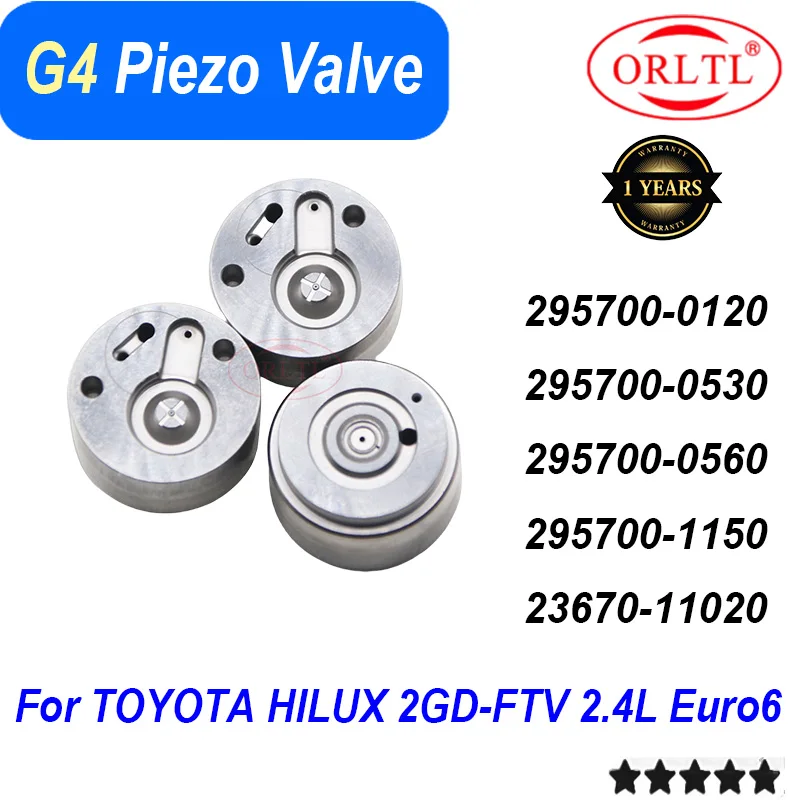 Пластина с пьезорегулирующим клапаном G4 04 # 1GD / 2GD для Toyota HILUX 295700-0120 295700-0530 295700-0560