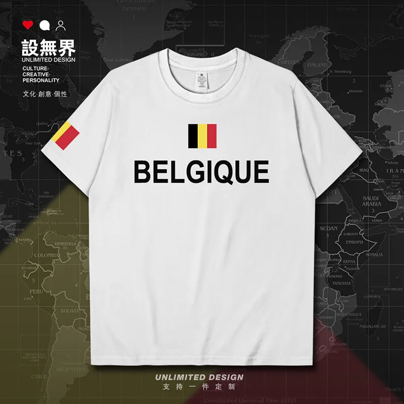 Belgium BEL Belgique Belgien Belgian mens t shirt for men jerseys printed Short Sleeve sports clothing clothes summer