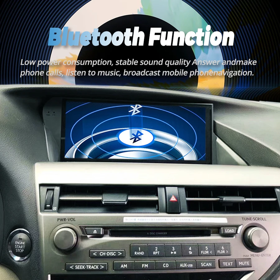 256 ГБ стерео Android 14 автомобильный радиоприемник для LEXUS RX 270 RX270 RX350 2009-2015