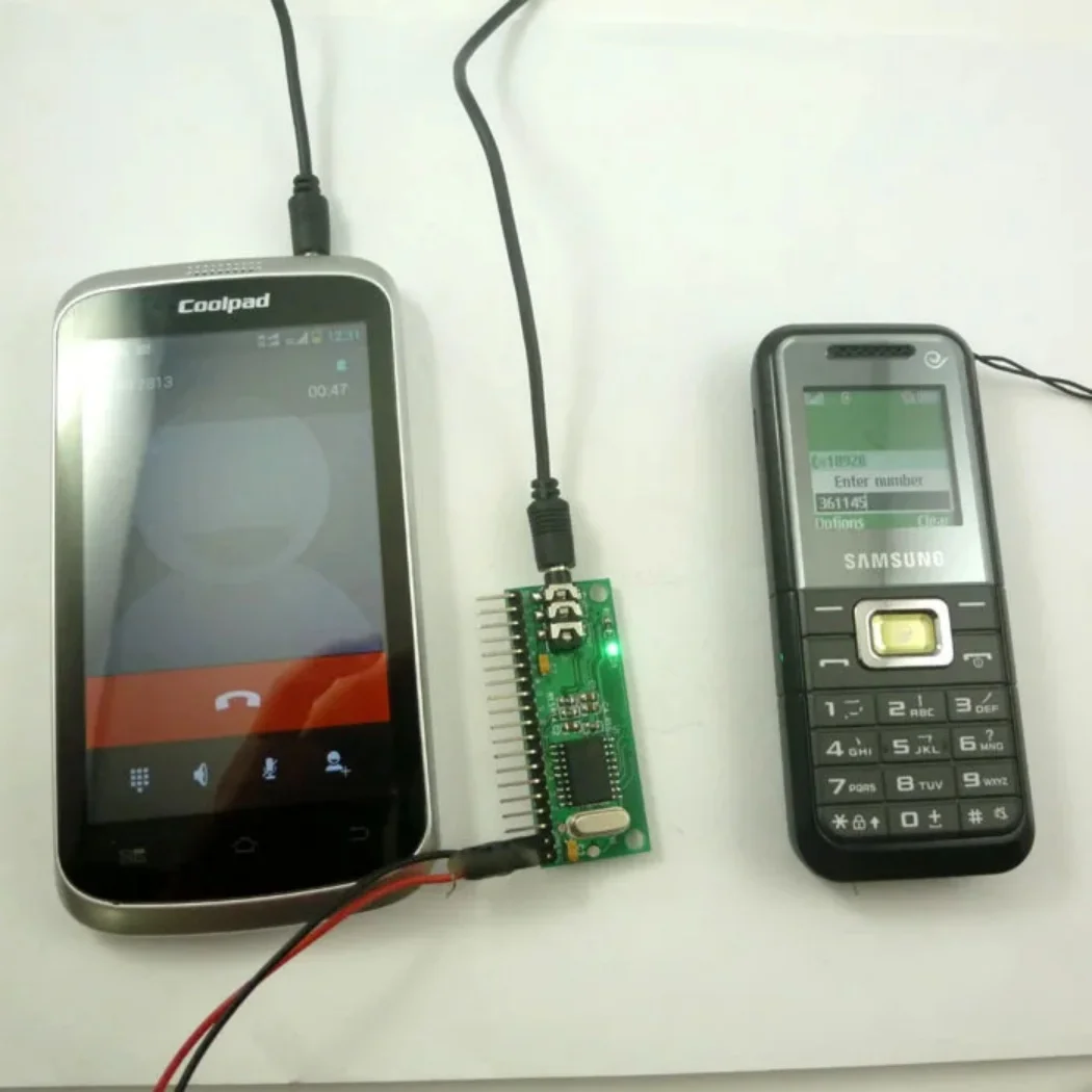 16 CH DTMF MT8870 аудио декодер телефонный декодирование голоса контроллер для