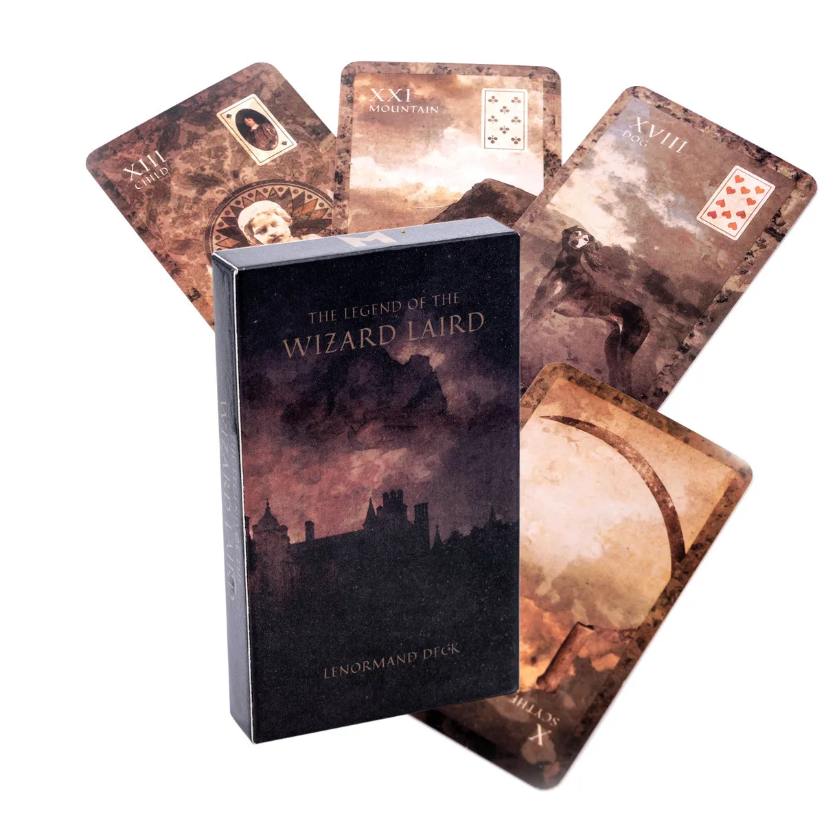

The Legend Of The Wizard Laird Tarot Deck Oracle Divination Card Game Toy Gift Board Game Astrology Sacred Self-Care