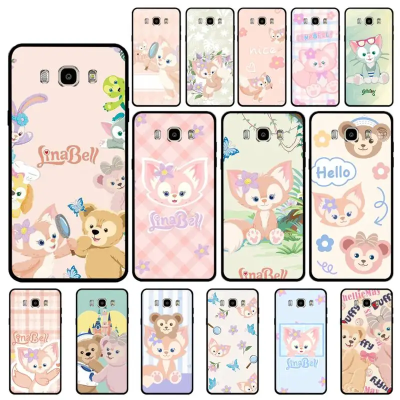 

Disney LinaBell Phone Case for Samsung J 2 3 4 5 6 7 8 prime plus 2018 2017 2016 core