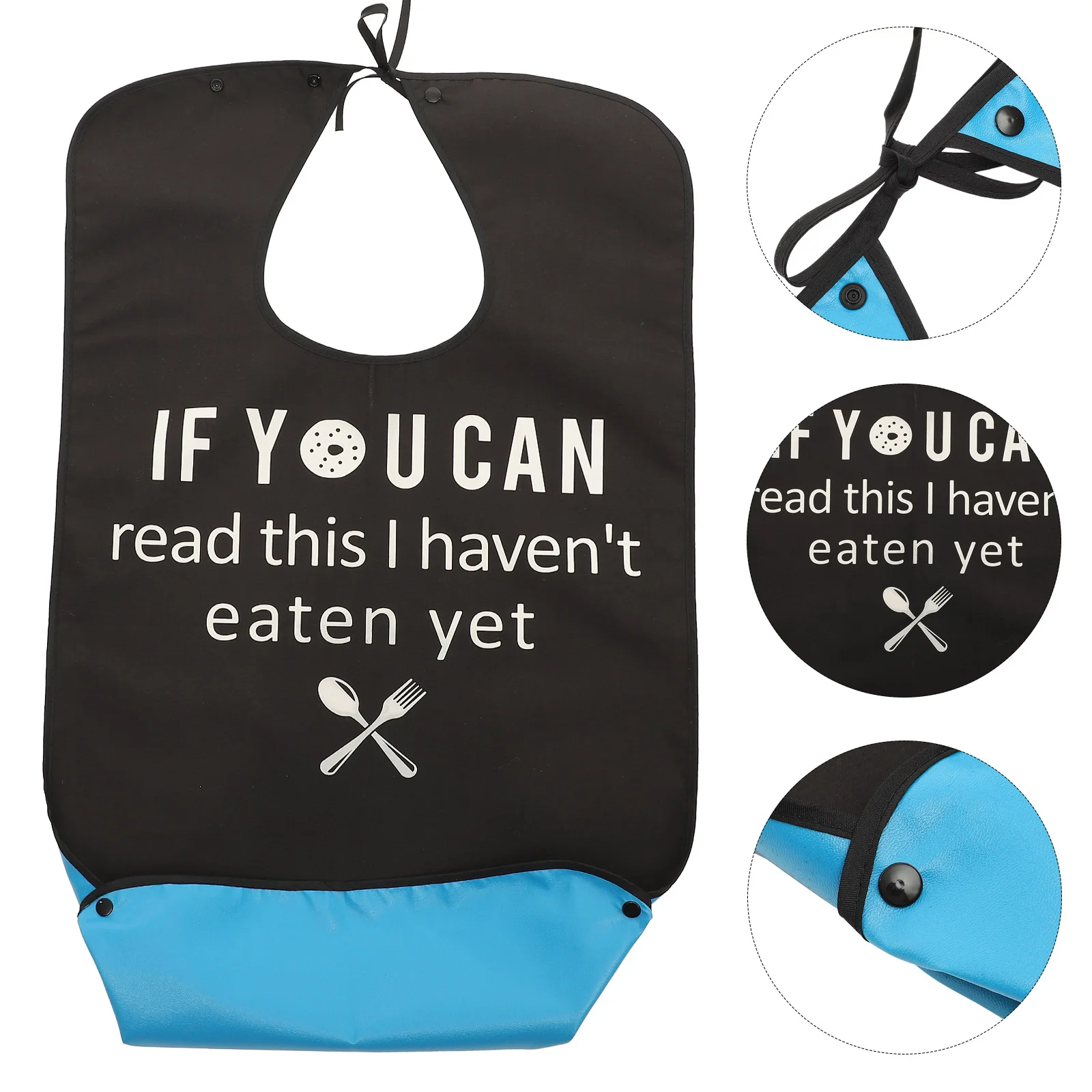 

Bibs Adult Bibelderly Clothing Washable Adults Dinner Women Protector Folding Men Household Reusable Eating The Disposable Over