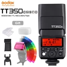 Вспышка Godox TT350C TT350N TT350S TT350O TT350F для камеры Canon Nikon Sony Fujifilm Olympus