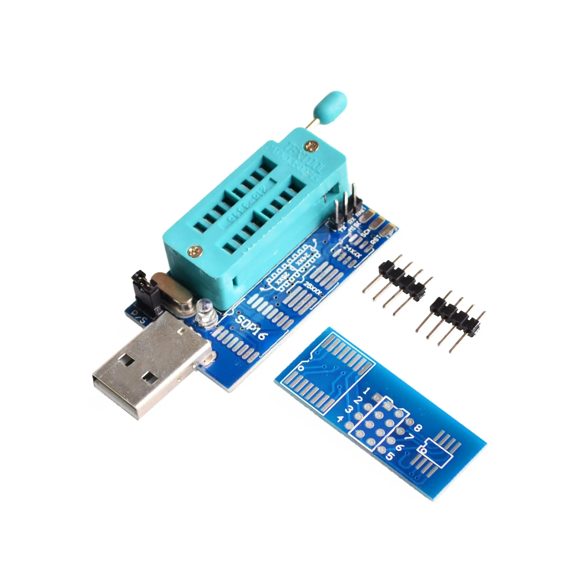 USB-программатор CH341A с ЖК-дисплеем