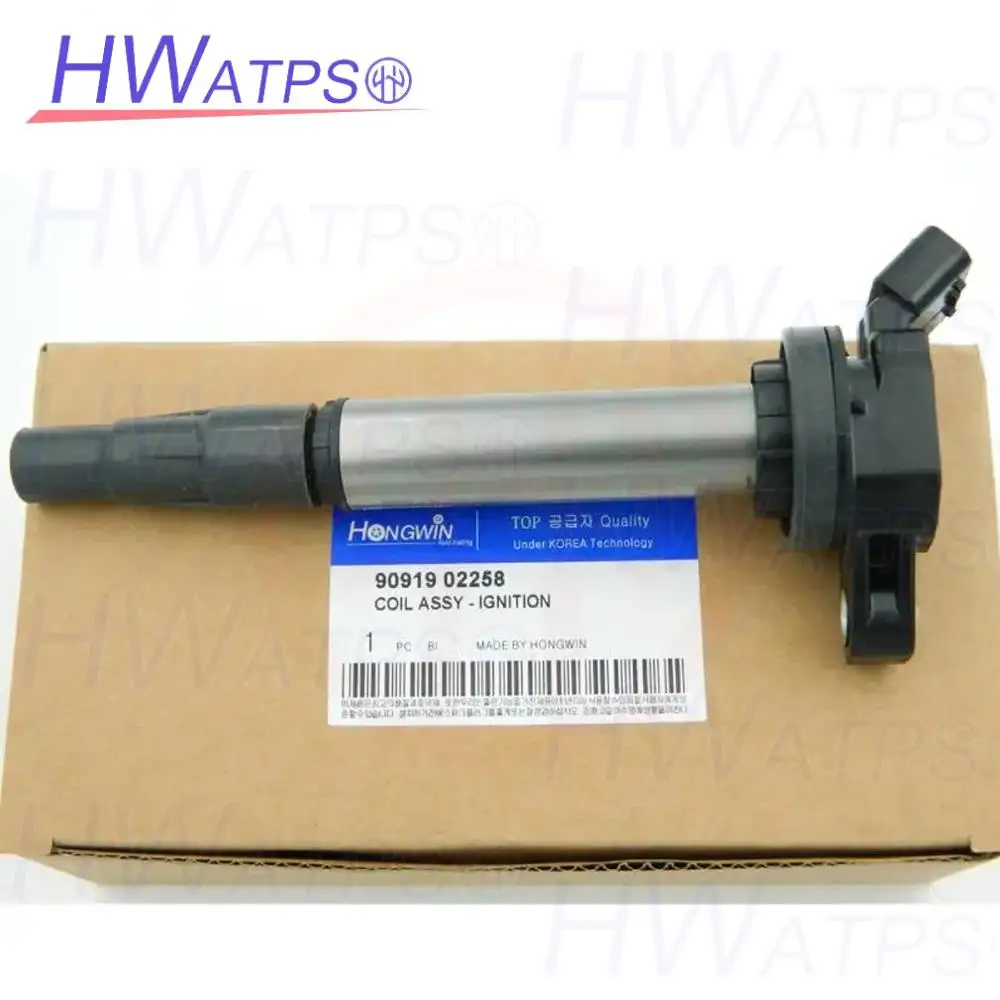 Фото 4 шт. катушка зажигания и заглушка 90919-02252 для Toyota Corolla ZRE152 Prius Matrix 2009 Scion IM xD 1.8L C-HR 90919-02258 UF-596 №2