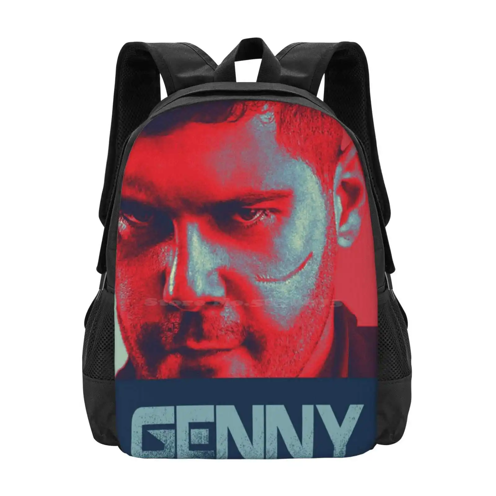 

Genny Fashion Pattern Design Travel Laptop School Backpack Bag Genny Gennaro Savastano Gomorra La Serie Serie Tv Sky Mafia