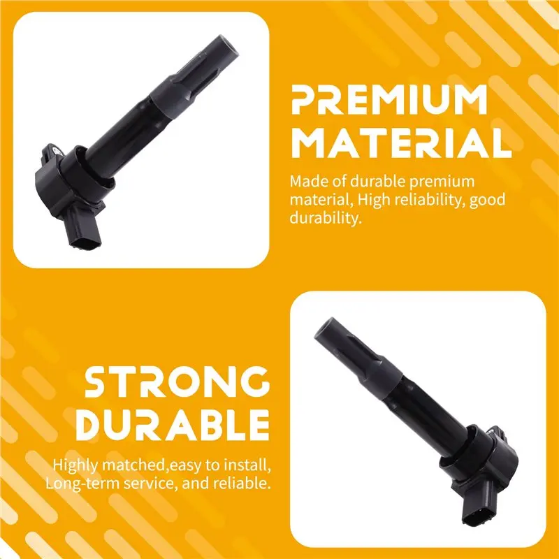Фото Комплект из 4 катушек зажигания AS57 (474Z-18-100) для Haima 3, Freema, Haima 7, Haima 2. Автоаксессуары: 479Q, 484Q, 474Q №5