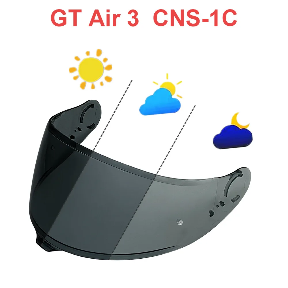 

Козырек для шлема, фотохромные линзы, подходят для SHOEI GT AIR 3, Neotec 3, щиток для лица, козырек для лобового стекла, солнцезащитный козырек, аксессуары с защитой от ультрафиолета