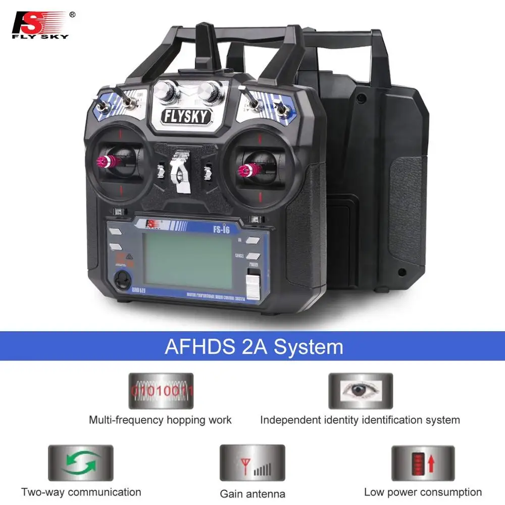 Xiangtat Flysky Φ AFHDS 2A 2 4 GHz 6CH радиосистема передатчик с ресивером для радиоуправляемого